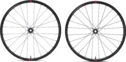 Pair Of Fulcrum Rapid Red 5 Disc 650B Wheels | 12x100 - 12x142 Mm | Centerlock