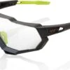 100% SpeedTrap Soft Tact Cool Gray Glasses / Transparent Photochromic Glass -Adventure Wheels 12658525dcd77a4e2dcb8.43929273
