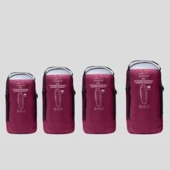 Sleeping Bag Forclaz Trek 500 5 Degrees Large Bordeaux -Adventure Wheels 15515005ebbc1be0f7708.09652887