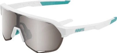 100% S2 Bora Hansgrohe Team White HiPER Silver Mirror / White Glasses 3 100% S2 Bora Hansgrohe Team White HiPER Silver Mirror / White Glasses