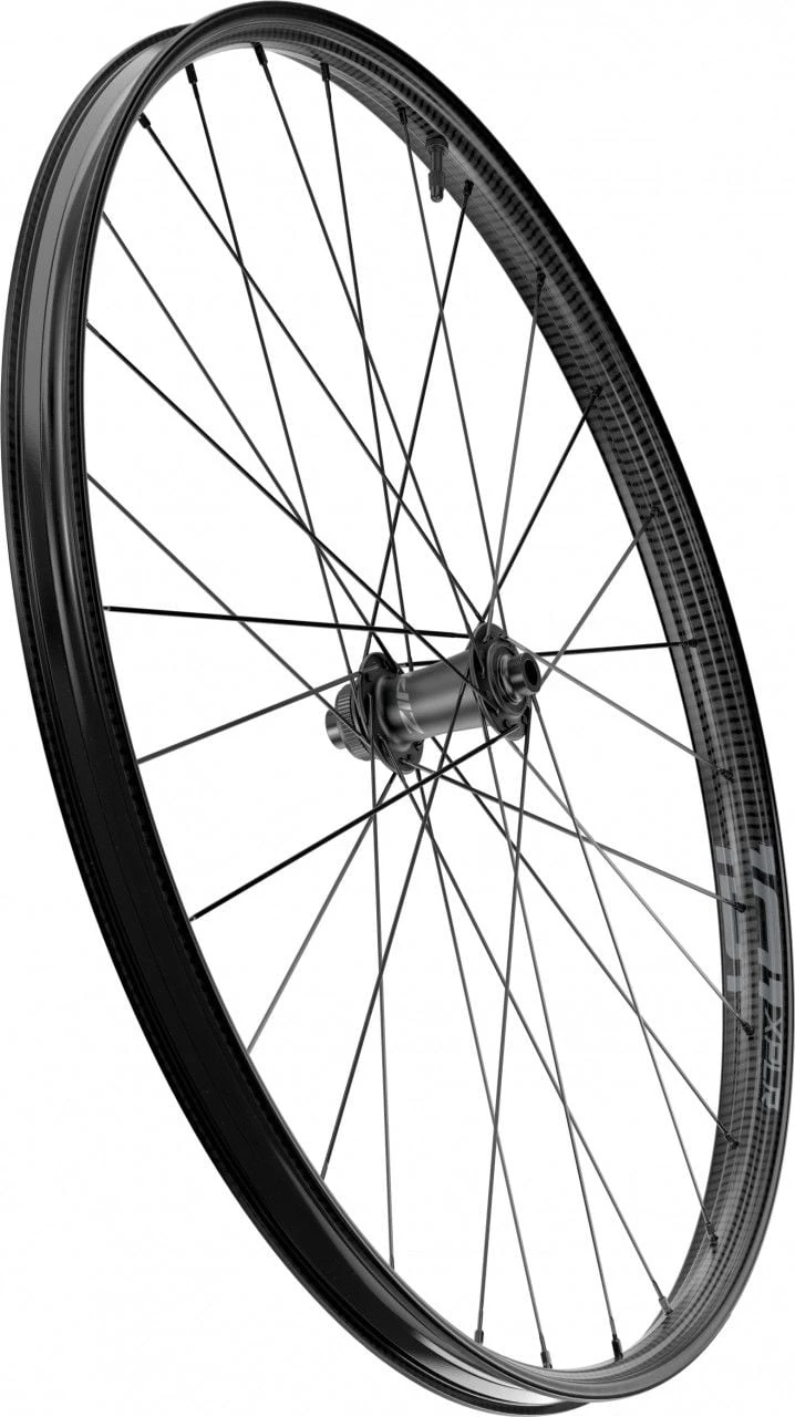 Zipp 101 XPLR Tubeless 650b Disc Front Wheel | 12x100mm | Centerlock | Black And Gray 3 Zipp 101 XPLR Tubeless 650b Disc Front Wheel | 12x100mm | Centerlock | Black And Gray