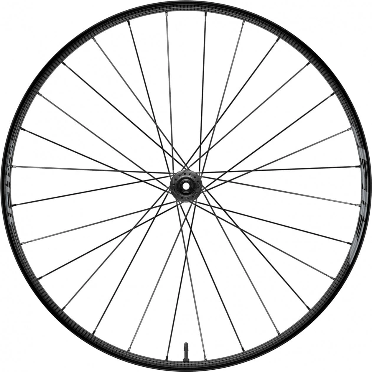 Zipp 101 XPLR Tubeless 650b Disc Front Wheel | 12x100mm | Centerlock | Black And Gray 5 Zipp 101 XPLR Tubeless 650b Disc Front Wheel | 12x100mm | Centerlock | Black And Gray - Image 3