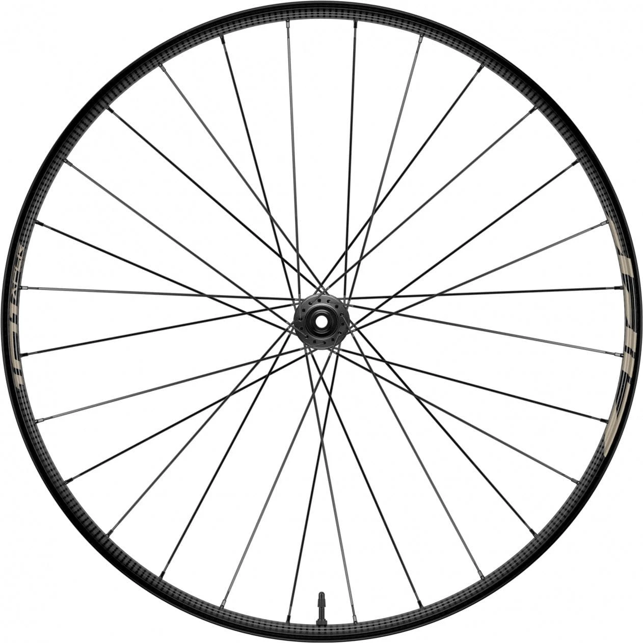 Zipp 101 XPLR Tubeless 650b Disc Front Wheel | 12x100mm | Centerlock | Black And Beige Kwiqsand 5 Zipp 101 XPLR Tubeless 650b Disc Front Wheel | 12x100mm | Centerlock | Black And Beige Kwiqsand - Image 3