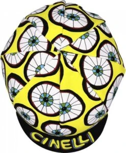 Cinelli Eyes 4 U Cap Yellow / Black -Adventure Wheels 2002871606c12a7c7f553.98639812