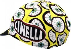 Cinelli Eyes 4 U Cap Yellow / Black -Adventure Wheels 2002871606c12abab9387.62014355