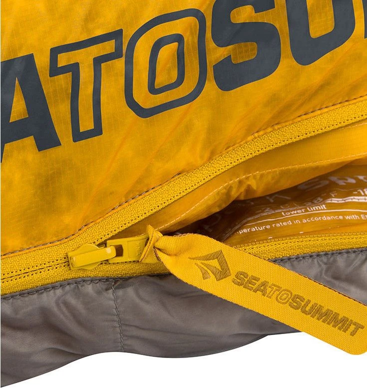 Sleeping Bag Sea To Summit Spark SpII Gray Yellow 5 Sleeping Bag Sea To Summit Spark SpII Gray Yellow - Image 3
