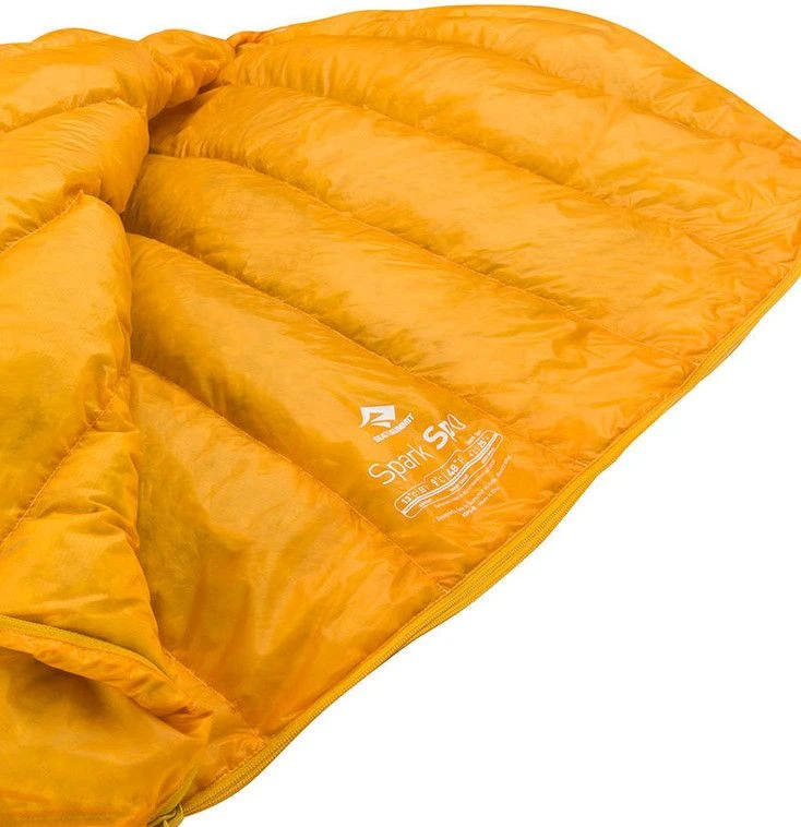 Sea To Summit Spark SpO Sleeping Bag Gray Yellow 5 Sea To Summit Spark SpO Sleeping Bag Gray Yellow - Image 3