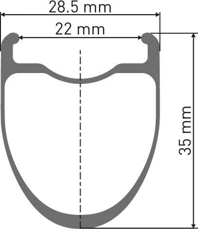 Dt-swiss DT Swiss ERC 1400 Dicut 650b 35 Mm Front Wheel | 12x100 Mm | Center Lock | 2022 4 Dt-swiss DT Swiss ERC 1400 Dicut 650b 35 Mm Front Wheel | 12x100 Mm | Center Lock | 2022 - Image 2