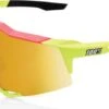 100% Speedcraft Fluorescent Green / Gold Mirror Goggles -Adventure Wheels 209560460e46033851635.37851035