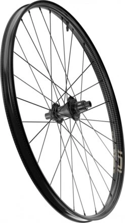 Adventure Wheels 19 Zipp 101 XPLR Tubeless 650b Disc Rear Wheel | 12x142mm | Centerlock | Black And Beige Kwiqsand