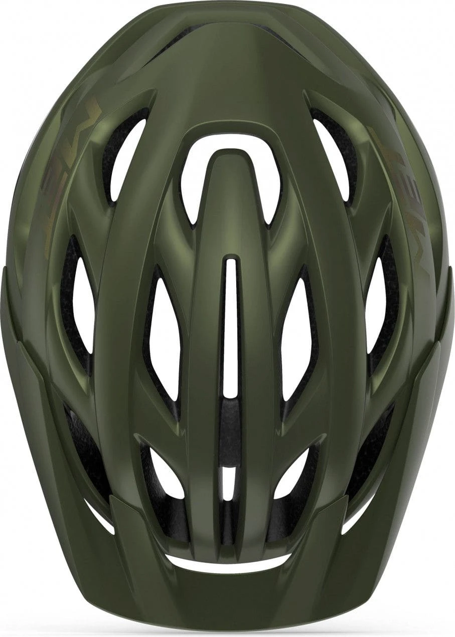 MET Veleno Olive Iridescent Mat 2022 Helmet 6 MET Veleno Olive Iridescent Mat 2022 Helmet - Image 4
