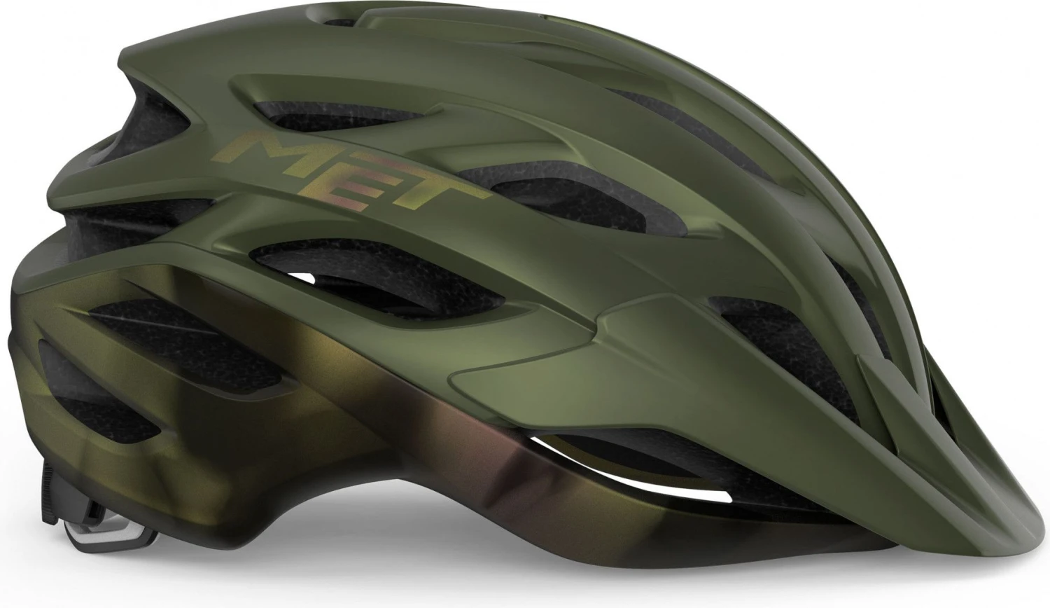 MET Veleno Olive Iridescent Mat 2022 Helmet 4 MET Veleno Olive Iridescent Mat 2022 Helmet - Image 2