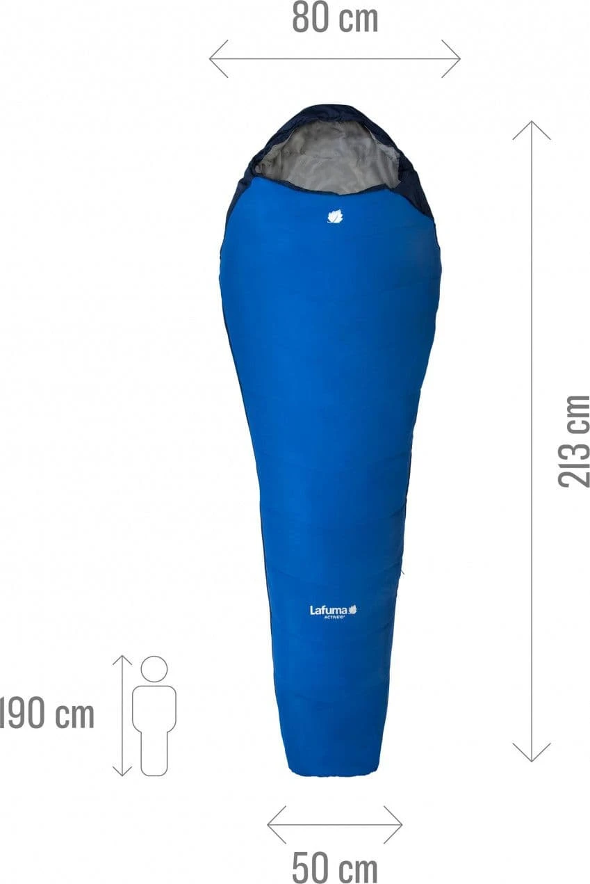 Lafuma Active 10 ° Blue Unisex D Sleeping Bag 6 Lafuma Active 10 ° Blue Unisex D Sleeping Bag - Image 5