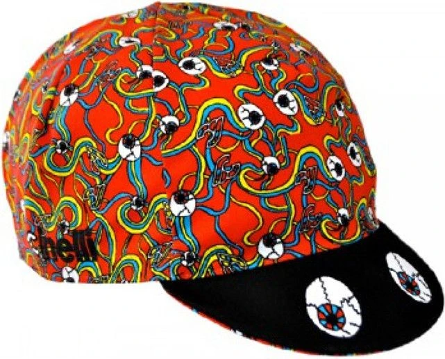 CINELLI Cap ANA BENAROYA ''CYCLOPS'' Red 3 CINELLI Cap ANA BENAROYA ''CYCLOPS'' Red