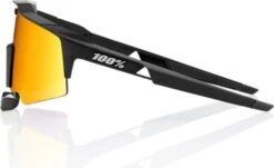 100% Speedcraft AIR Sunglasses - Soft Tact Black - HiPER Mirror Red -Adventure Wheels 5b3a3101cab52