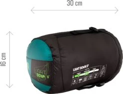 Millet Light Down 0° Sleeping Bag Blue -Adventure Wheels 84574161829575b00de9.70493209